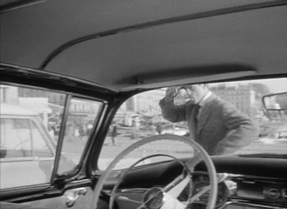 Filmszenen aus Jean-Luc Godards AUSSER ATEM