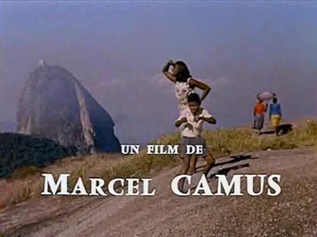 Filmszenen aus Orfeu Negro von Marcel Camus